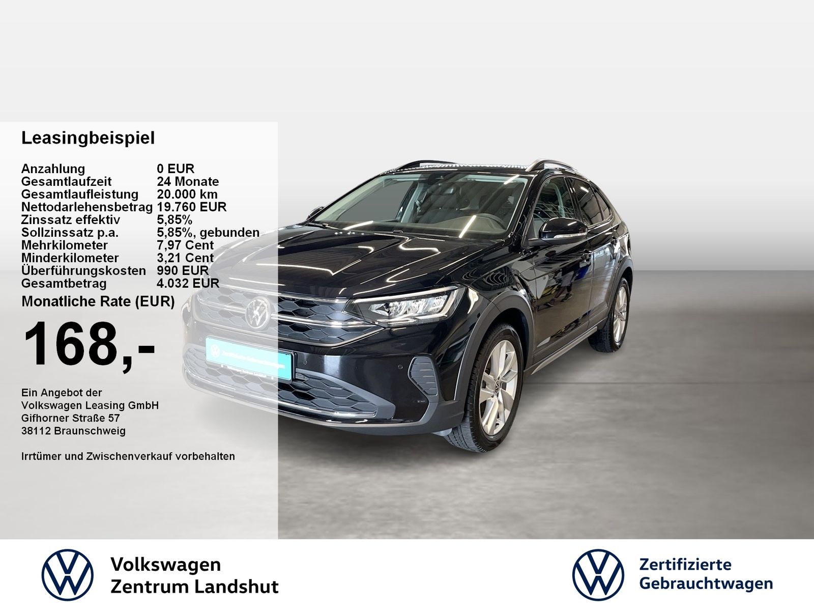 Volkswagen Taigo Life 1.0 TSI 2xKlima KlimaA LED LM PDC SHZ