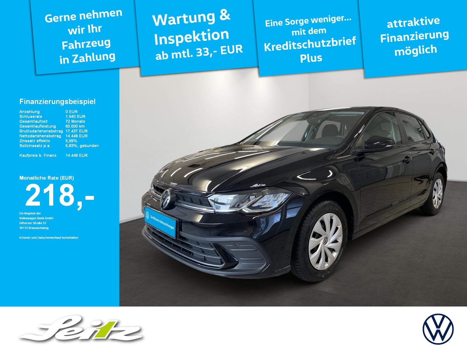 Volkswagen Polo VI 1.0 *LED*PDC*KLIMA*