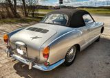 Volkswagen Karmann Ghia Cabrio, silber, voll fahrtüchtig - Volkswagen Karmann Ghia: Roadster