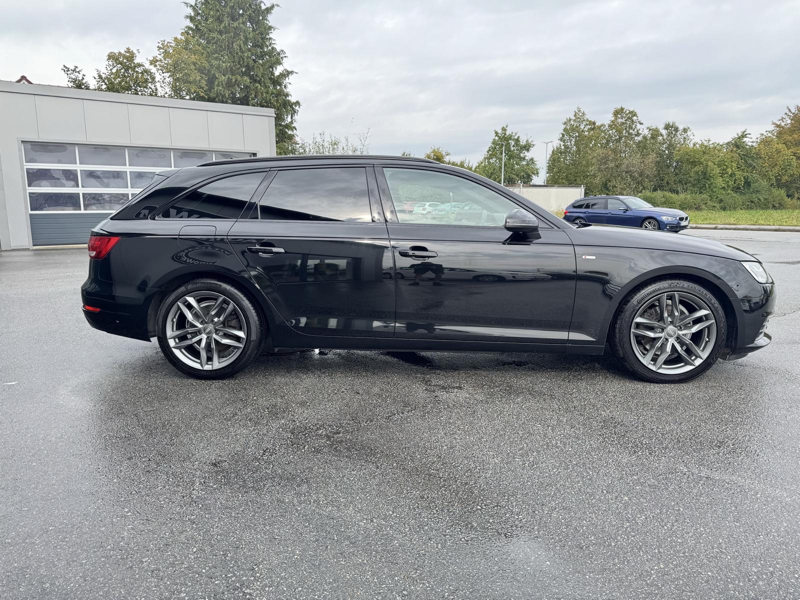 AUDI A4 AVANT 2.0 TFSI 190ch S-LINE BVM Pack sport Toit pano Sièges sport chauffants Historique présent - 2EME MAIN