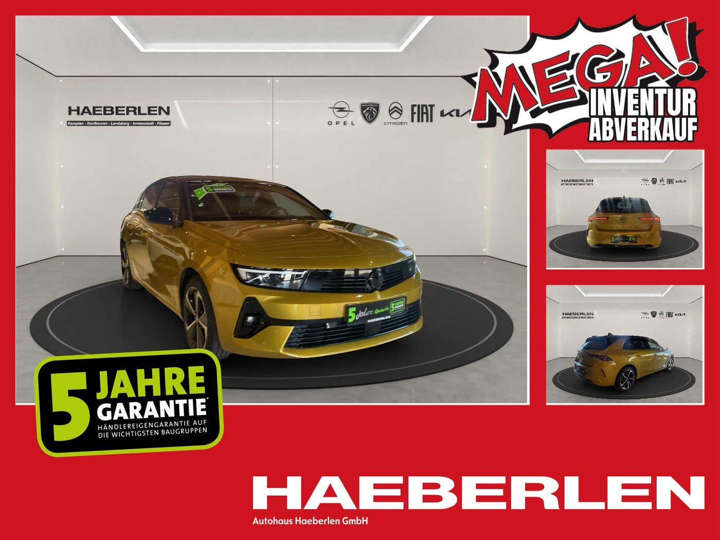 Opel Astra L 1.2 Turbo GS LED+2xKlima+360+KeyLess+LM