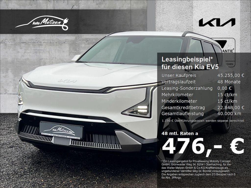 Kia EV5 81,4 kW/h Earth P3/P4