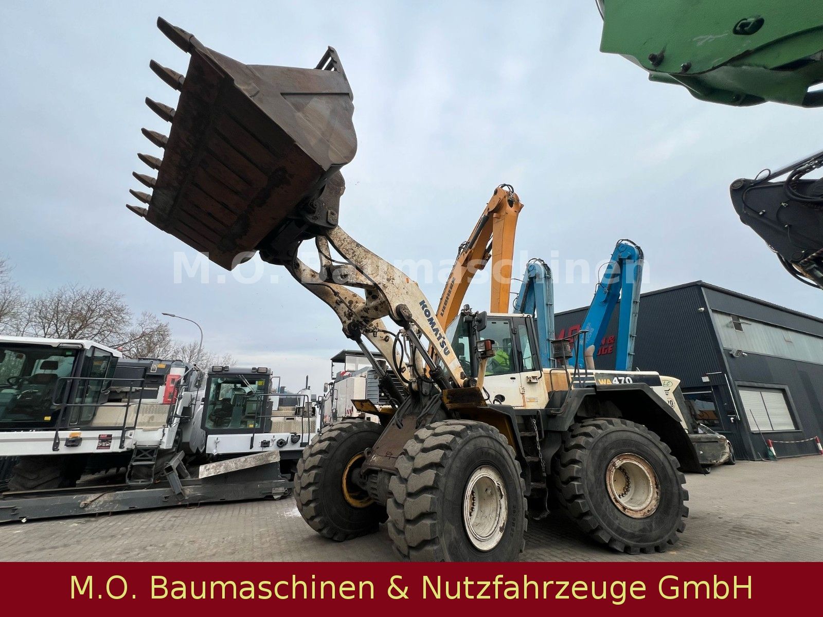 Fahrzeugabbildung Komatsu WA 470-6 LC / ZSA / AC / SW / Waage /