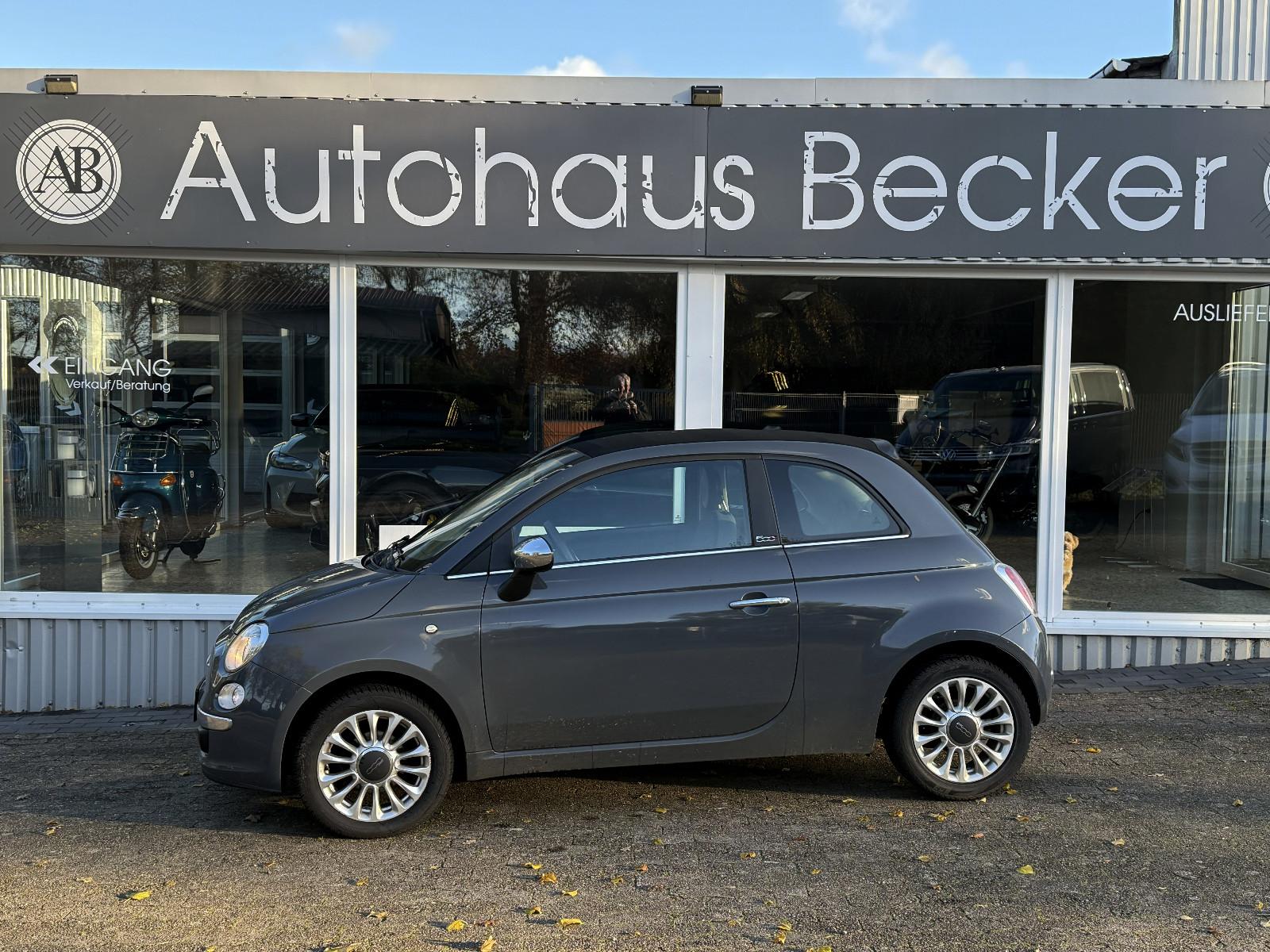 Fiat 500C Cabrio Pop Star+KLIMA+PDC+ALLWETTER+Blue &