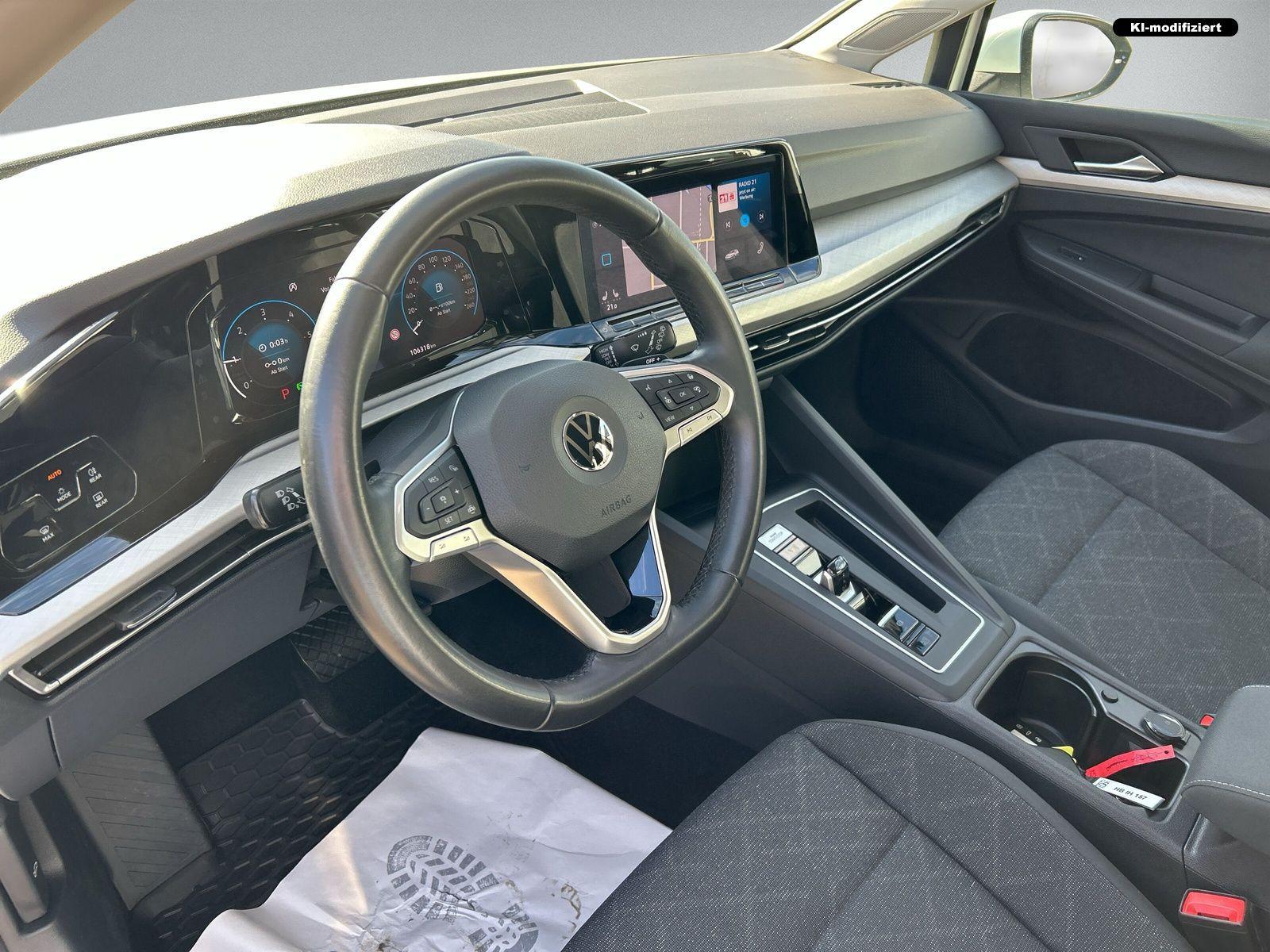 Volkswagen Golf VIII 2.0 TDI Life DSG+LED+NAVI+PDC+GJR, миниатюра 7