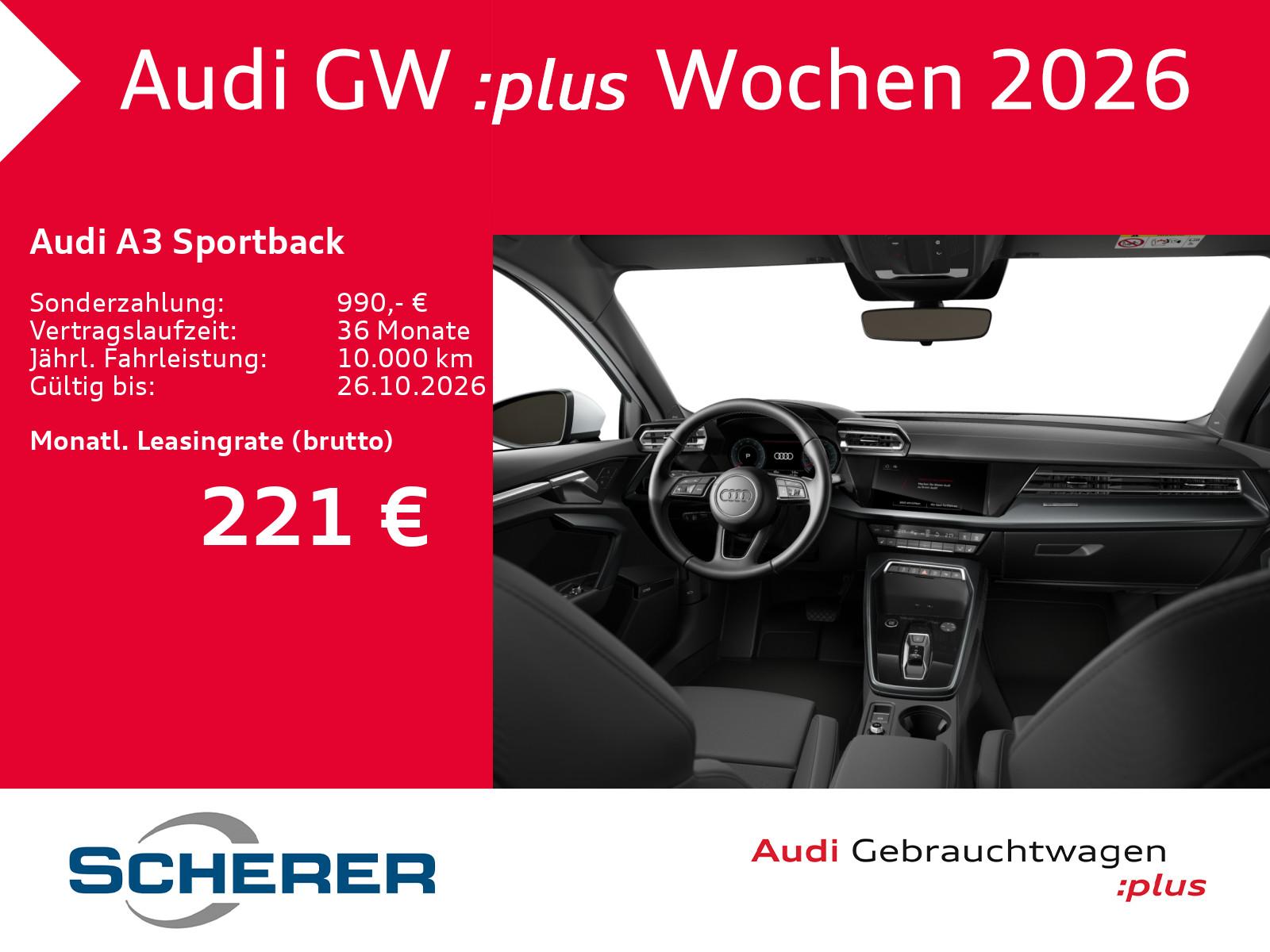 Audi A3 Sportback TFSI S line S tronic SONOS HUD KAME, миниатюра 9