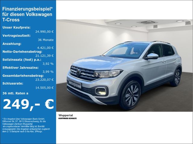 Volkswagen T-Cross 1.0 TSI Move DSG NAVI AHK KAMERA SHZ PDC