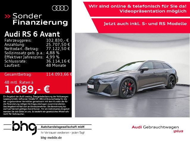 AUDI RS 6 Avant q 4.0 V8 tiptronic