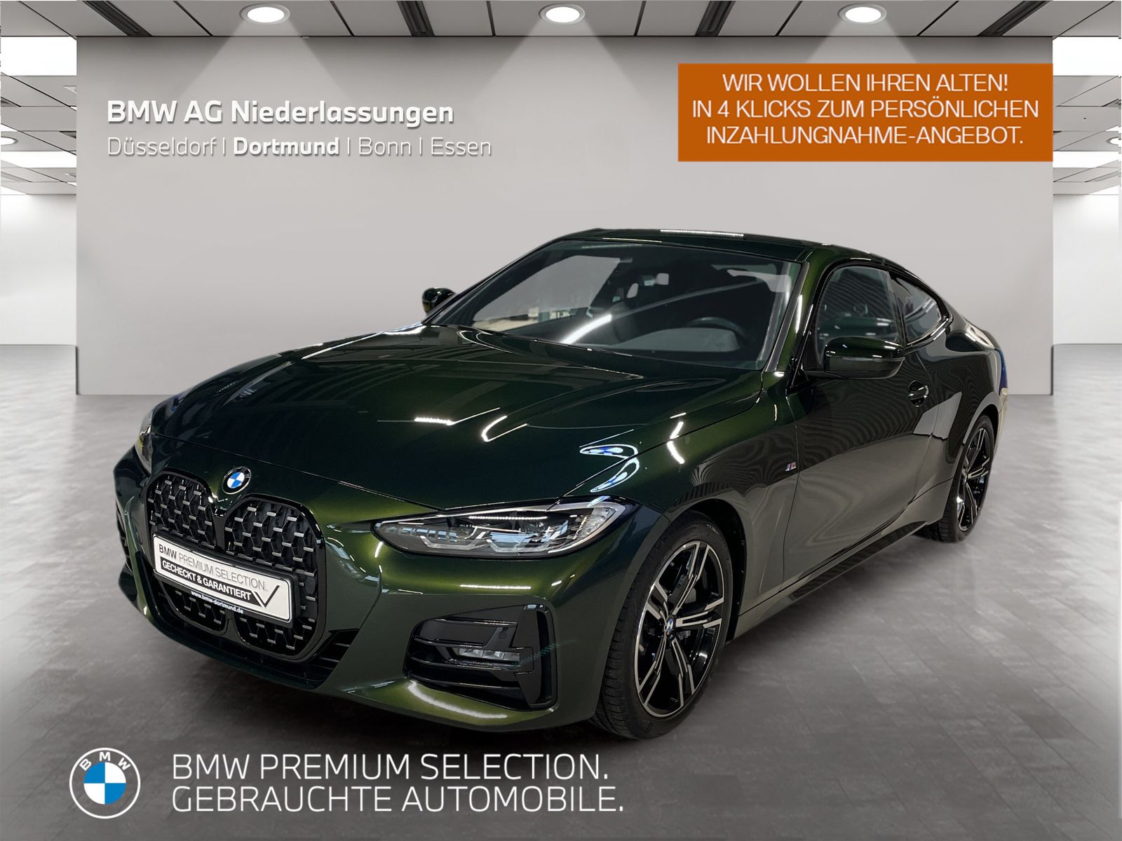 BMW 430i Coupé M Sport LiveCockpitProf Kamera HiFi