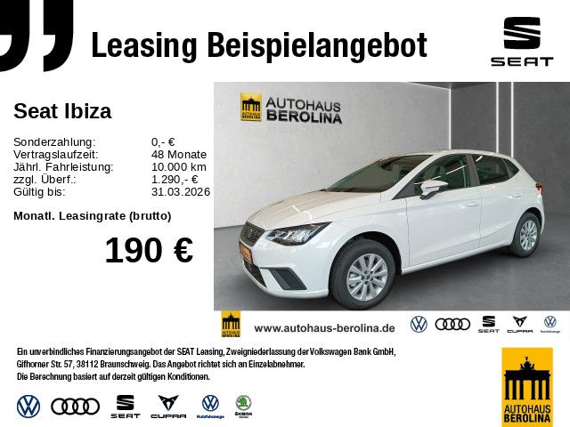 Seat Ibiza 1.0 TSI Road Edition DSG *GRA*NAV*PDC*SHZ*