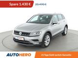 Volkswagen Tiguan 2.0 TDI Highline BlueMotion Aut.*NAVI*ACC - mit Diesel-Antrieb: Grau, Alcantara, Spurhalteassistent