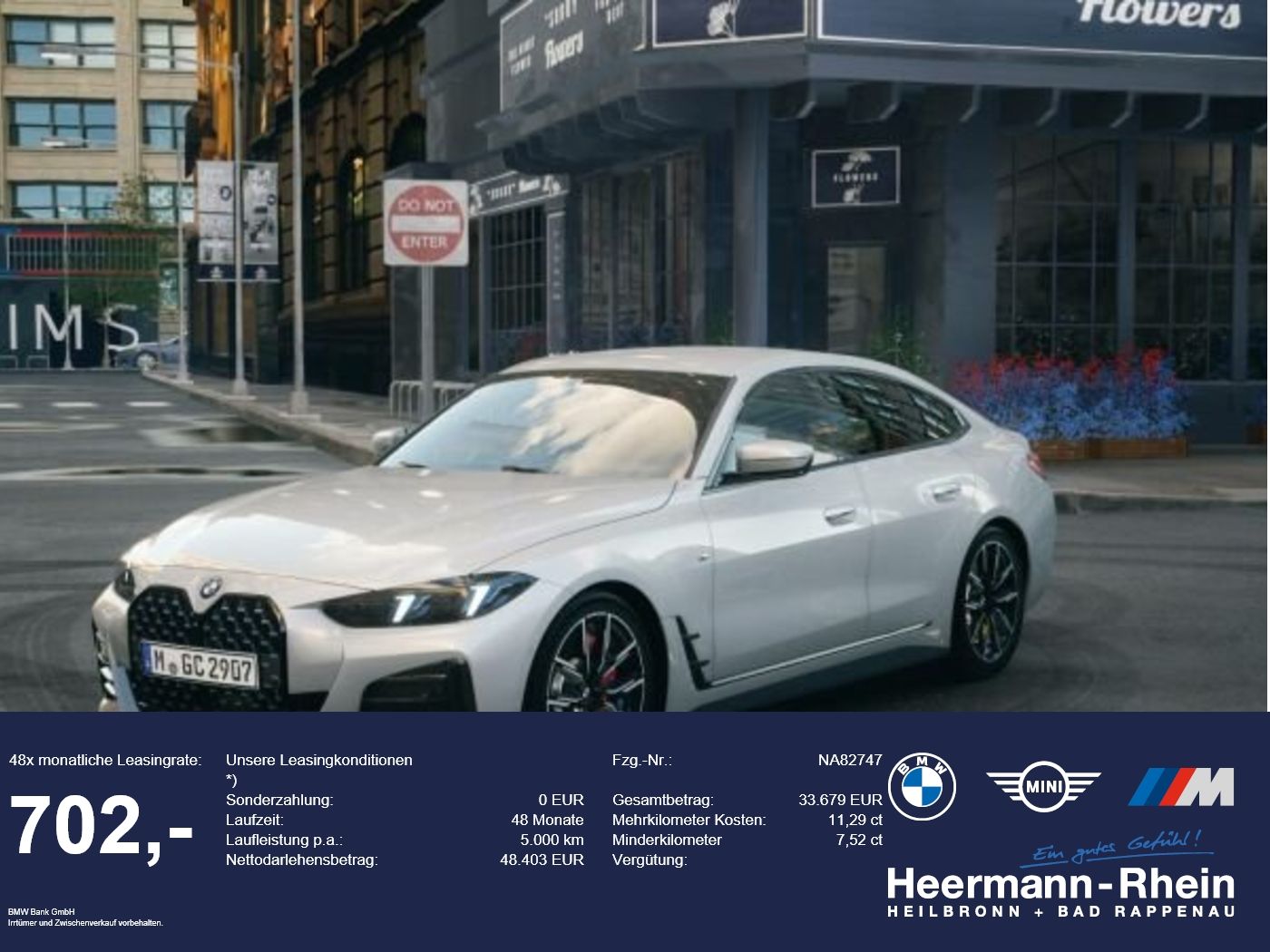 BMW 420d xDrive M Sportpaket TAGESZULASSUNG foto 1