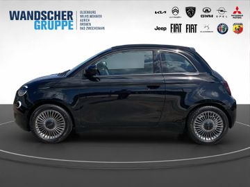 Fiat 500 e Cabrio 42kWh Batterie Icon +LED+Navi+SHZ