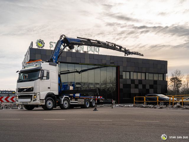 Volvo FH 16 8x2 FASSI F 660 AXP 26 FLY JIB WINDE KRAN