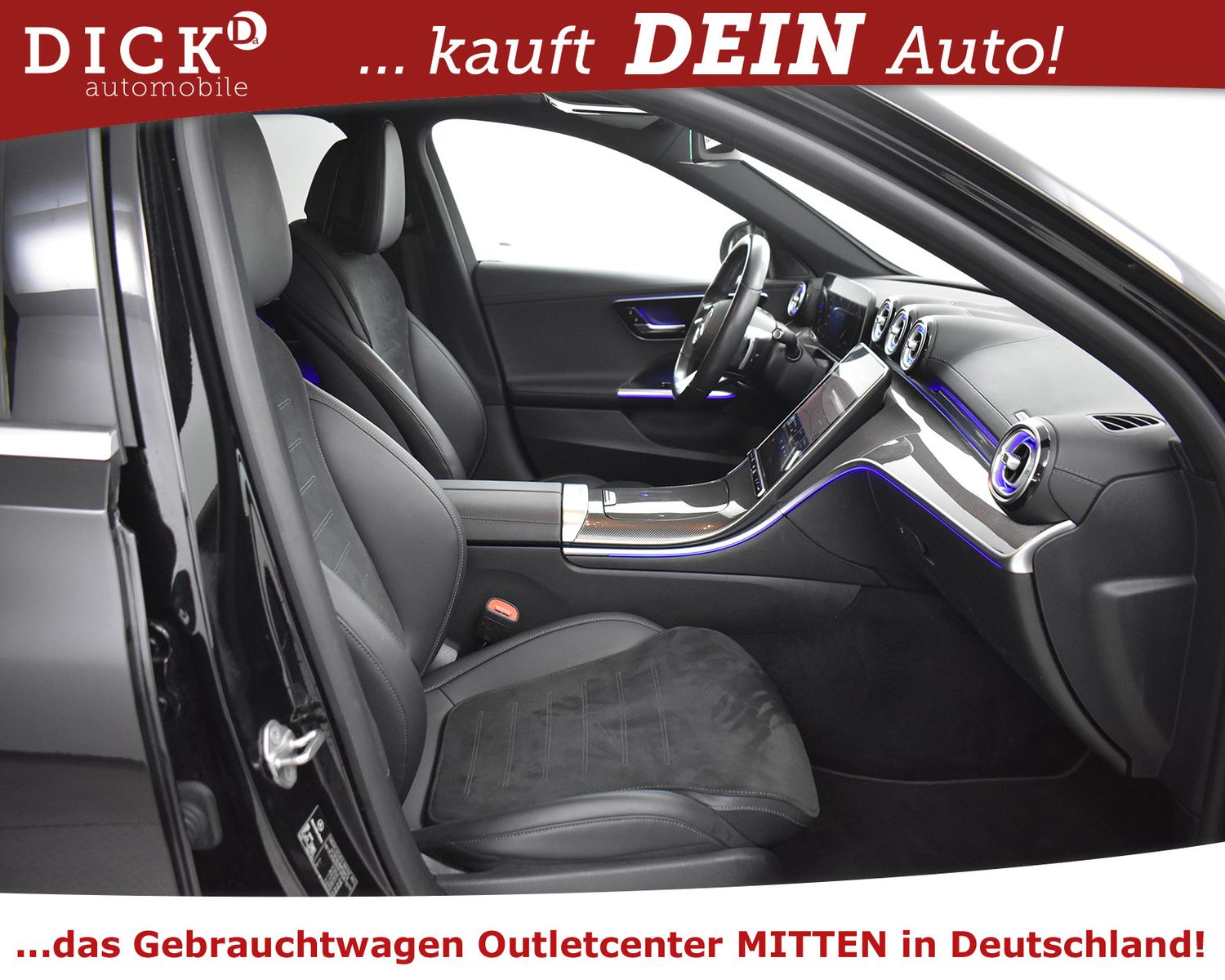 MERCEDES-BENZ C200d 2X AMG Line CARBON+VIRTU+KAM+ALCANTAR+LED+ - Image 16