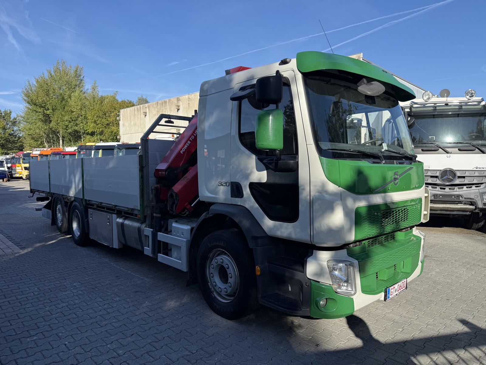 Volvo FE320 6X2 HMF 1620 K5 bis 18.50 Meter