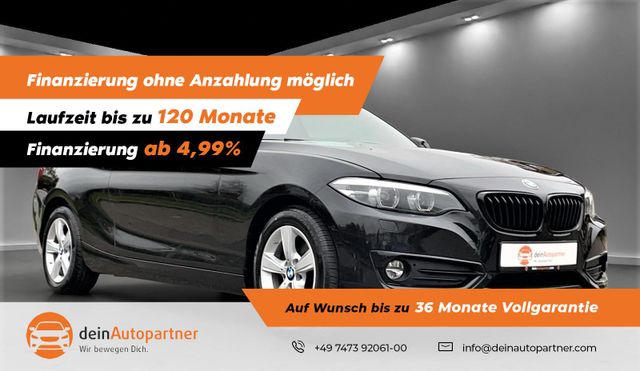 BMW 220 i Cabrio Sport Line LEDER/LED/H&K/