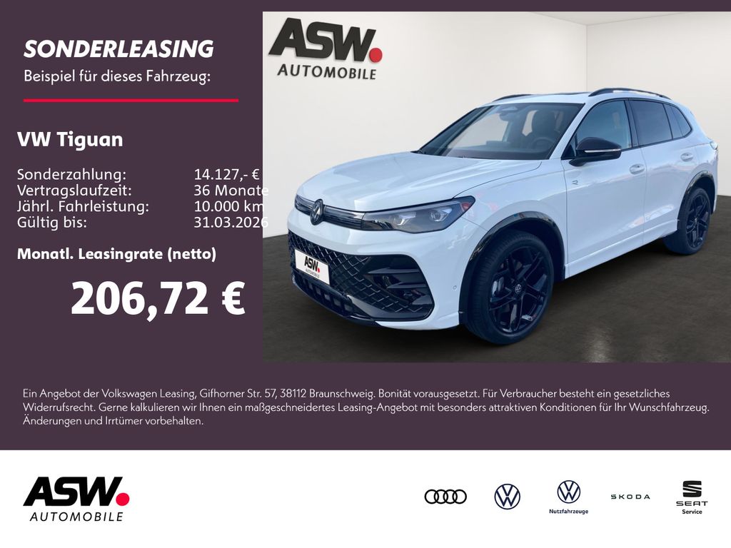 Volkswagen Tiguan R-Line 2.0 l TDI 4MOTION 193 PS  DSG Pano