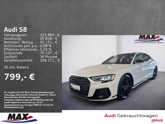 Audi S8 TFSI 191.950€UPE+KERAMIK+B&O+HUD+PANO+RSE+4*S