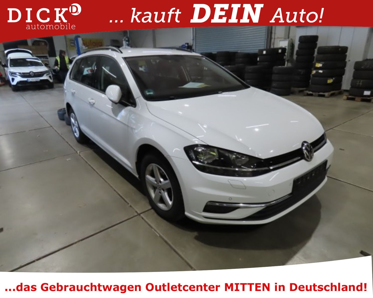 Fahrzeugabbildung Volkswagen Golf Var 1.6d  ACC/NAVI/DAB/SHZ/MASS/RFK/8Fa