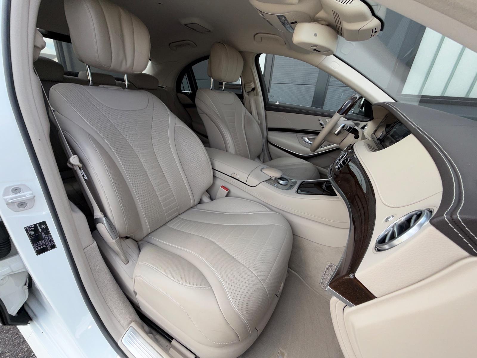 Mercedes-Benz S 350 d BlueTEC 258 ch • AMG Line • Burmester • Suivi Complet Mercedes - 2e main - Cuir Nappa