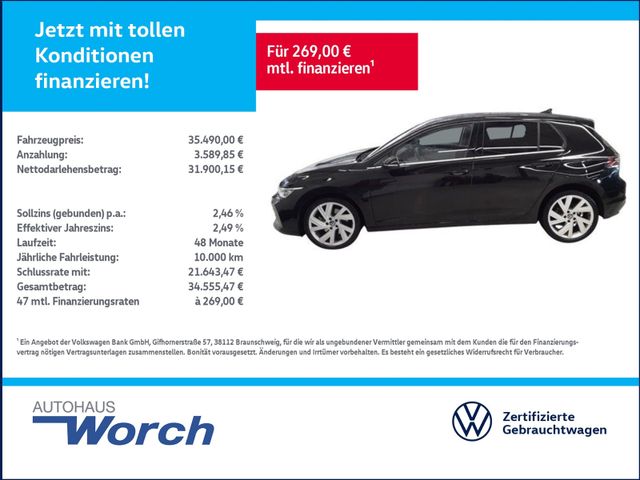 Golf VIII 2.0TSI DSG 4 Motion Style STHZ+AHK+NAV