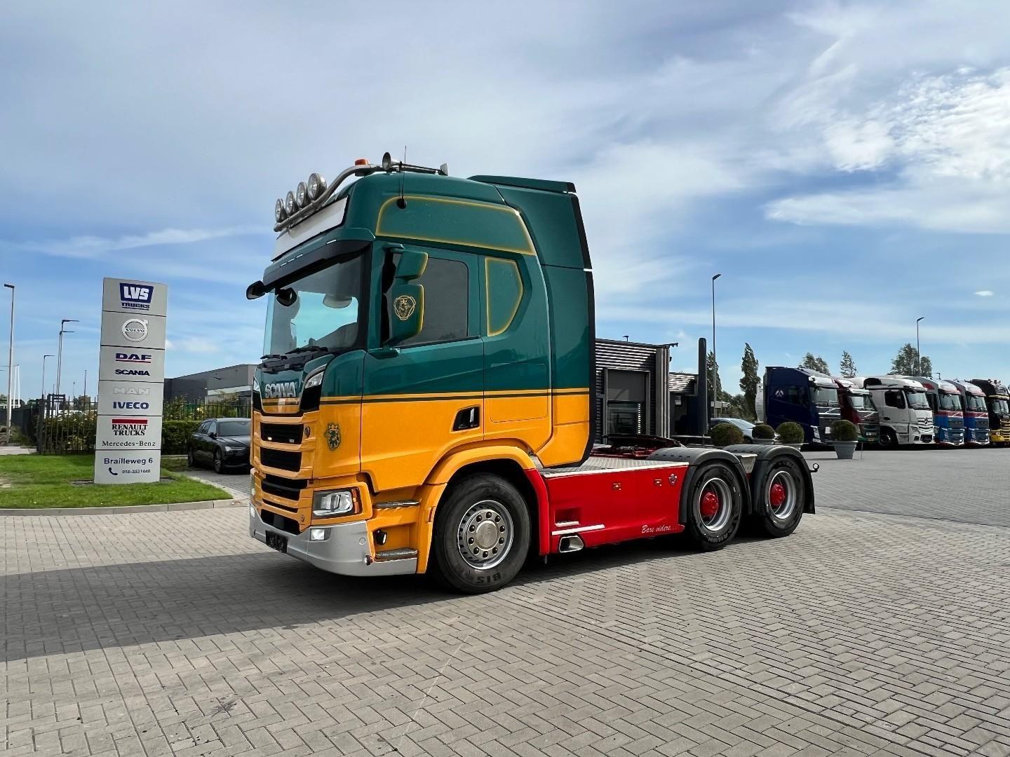 Scania R650 V8 6x4 Tractor Retarder / Big Axle / 783.00