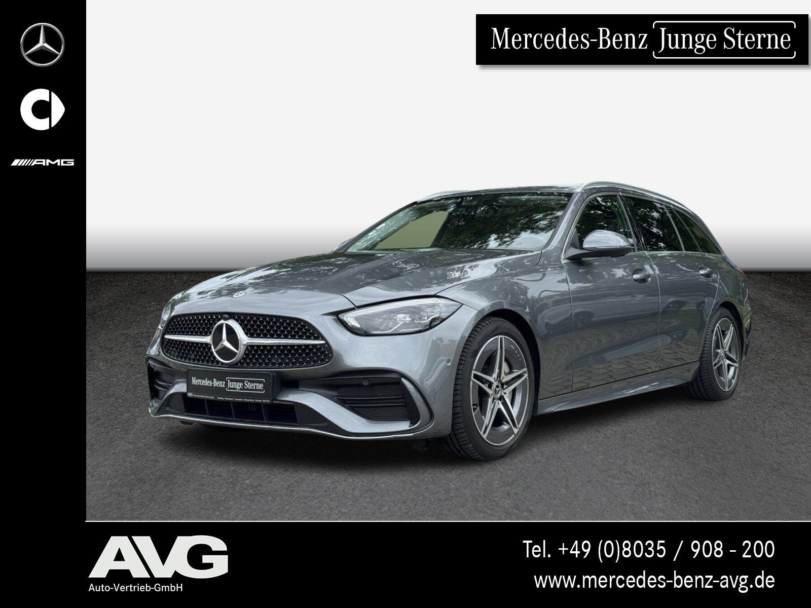 Mercedes-Benz C 180 T-Modell AMG MBUX Pano LED RFK Carplay KEY