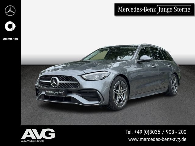 MERCEDES-BENZ C 180 T-Modell AMG MBUX Pano LED RFK Carplay KEY