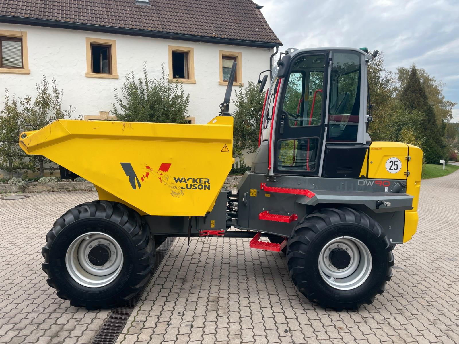 Wacker Neuson DW90-3 Raddumper 9to Frontkipper, -mulde