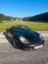 Porsche Boxster SATIN BLACK FOLIERT!!! Cab... - gebrauchte Porsche Boxster aus dem Jahr 2002