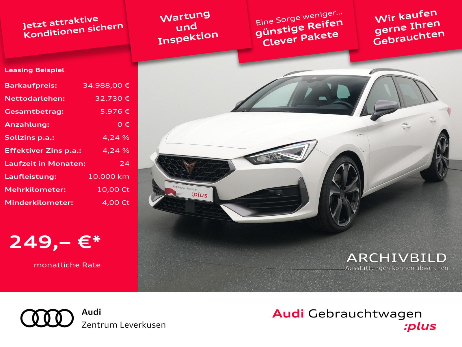 Cupra Leon ST 2.0 DSG NAVI VIRT SPORTSITZE ACC LED PDC