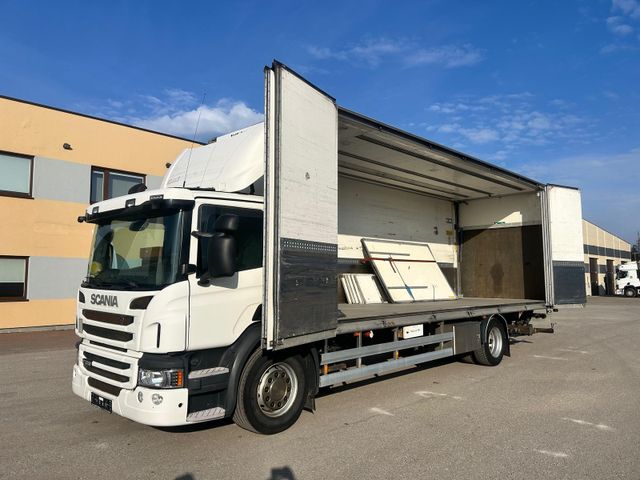 Scania P320 4x2 EURO6 + SIDE OPENING + LIFT