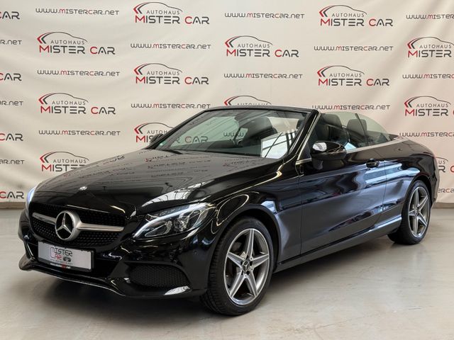 Mercedes-Benz C 180 Cabrio Aut AMG ALU/Navi/LED/AHK/Leder/18