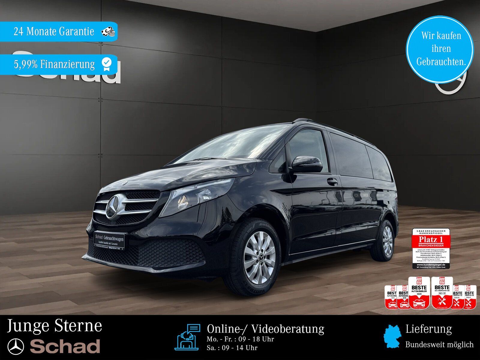 Mercedes Mercedes-Benz V 220 d RISE Kompakt NAVI+KAMERA+ASS