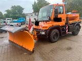Unimog U 290 Winterdienst, Schneepflug, Streuer - Unimog Winterdienst