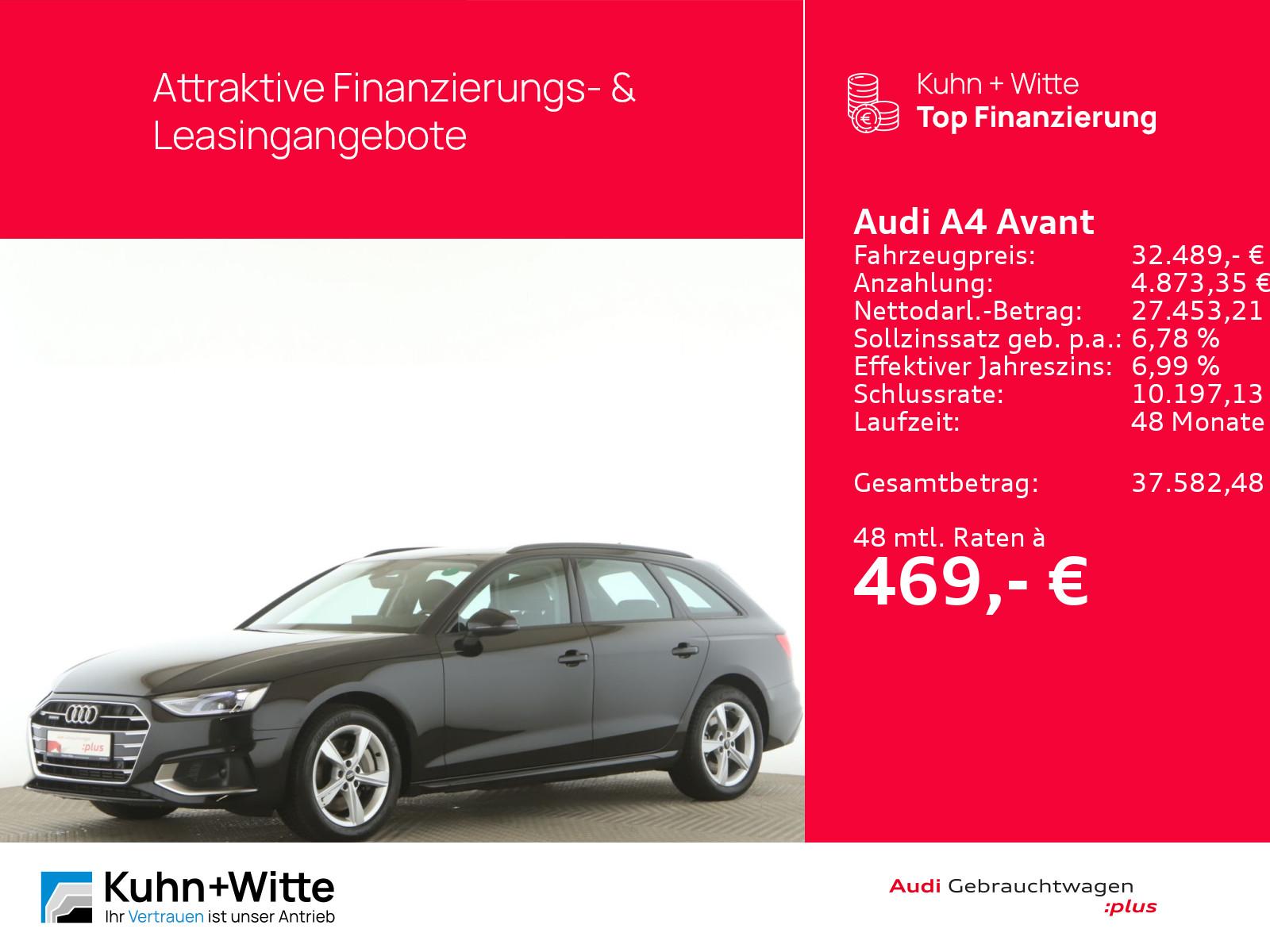 Audi A4 Avant 45 TFSI quattro advanced Pano+LED+PDC