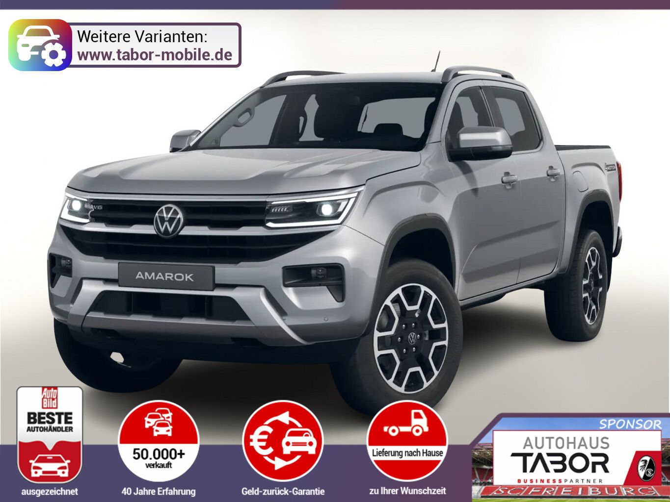 Volkswagen Amarok Style 20"LM AHK Navi Reling UVP-27%*