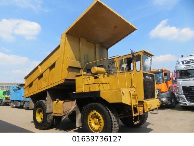 Faun DUMPER Mulden Kipper K25.2  in Guter zustand