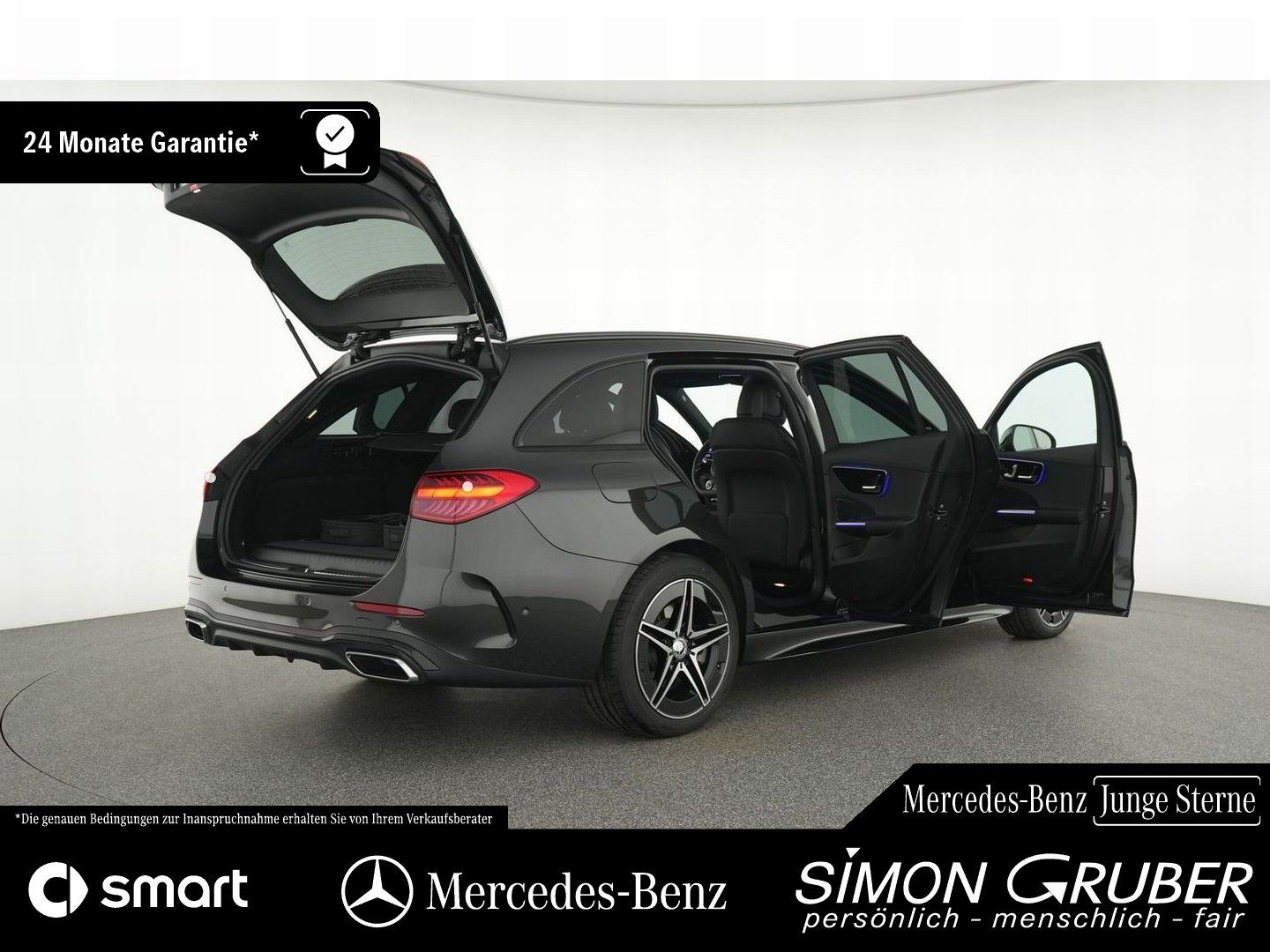 Fahrzeugabbildung Mercedes-Benz C 300 T de 4M AMG Night DigiLight Memo Pano AHK