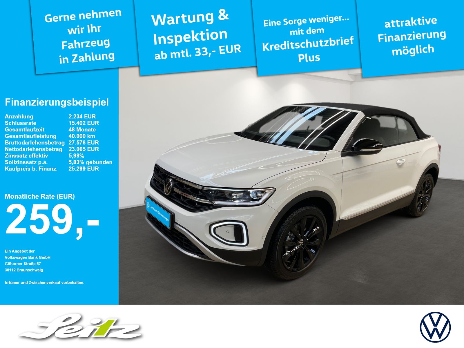 Volkswagen T-Roc Cabriolet 1.0 TSI Style APPCON LED VIRT foto 1