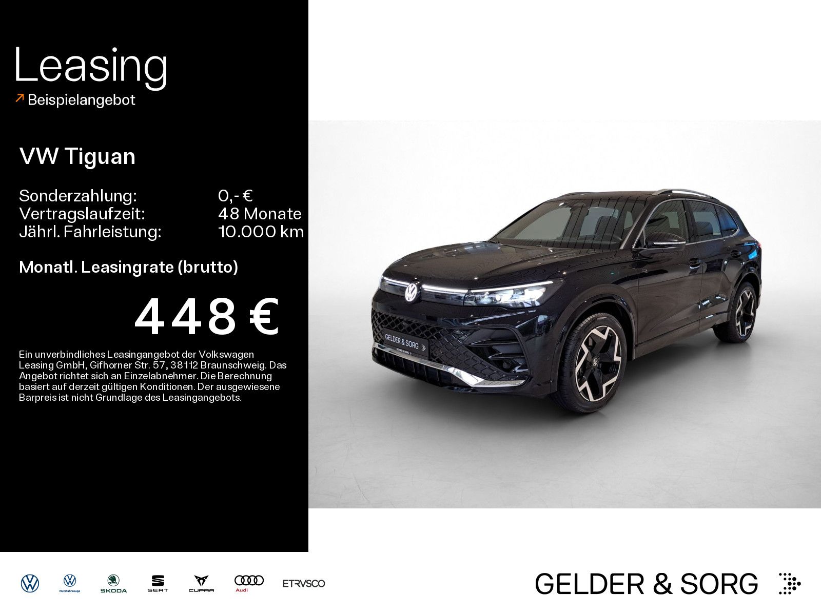 Volkswagen Tiguan 2.0 TDI R-Line Leder*RFK*AHK*Massage*ACC