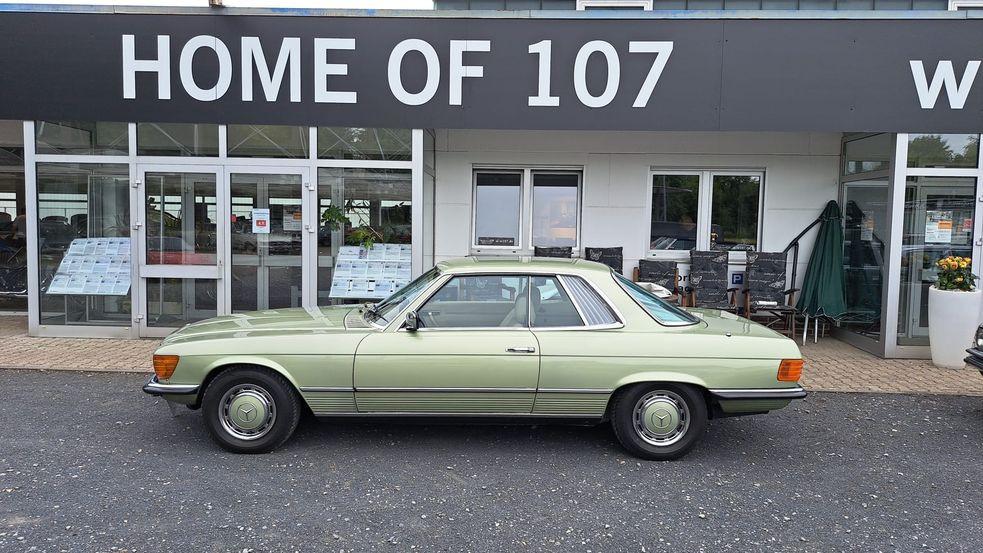Mercedes-Benz 450 slc Silberdistel / Stoff Beige sehr sauber