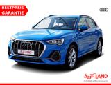 Audi Q3 35 2.0 TDI quattro S line LED Navi AHK Leder - : Blau, Leder