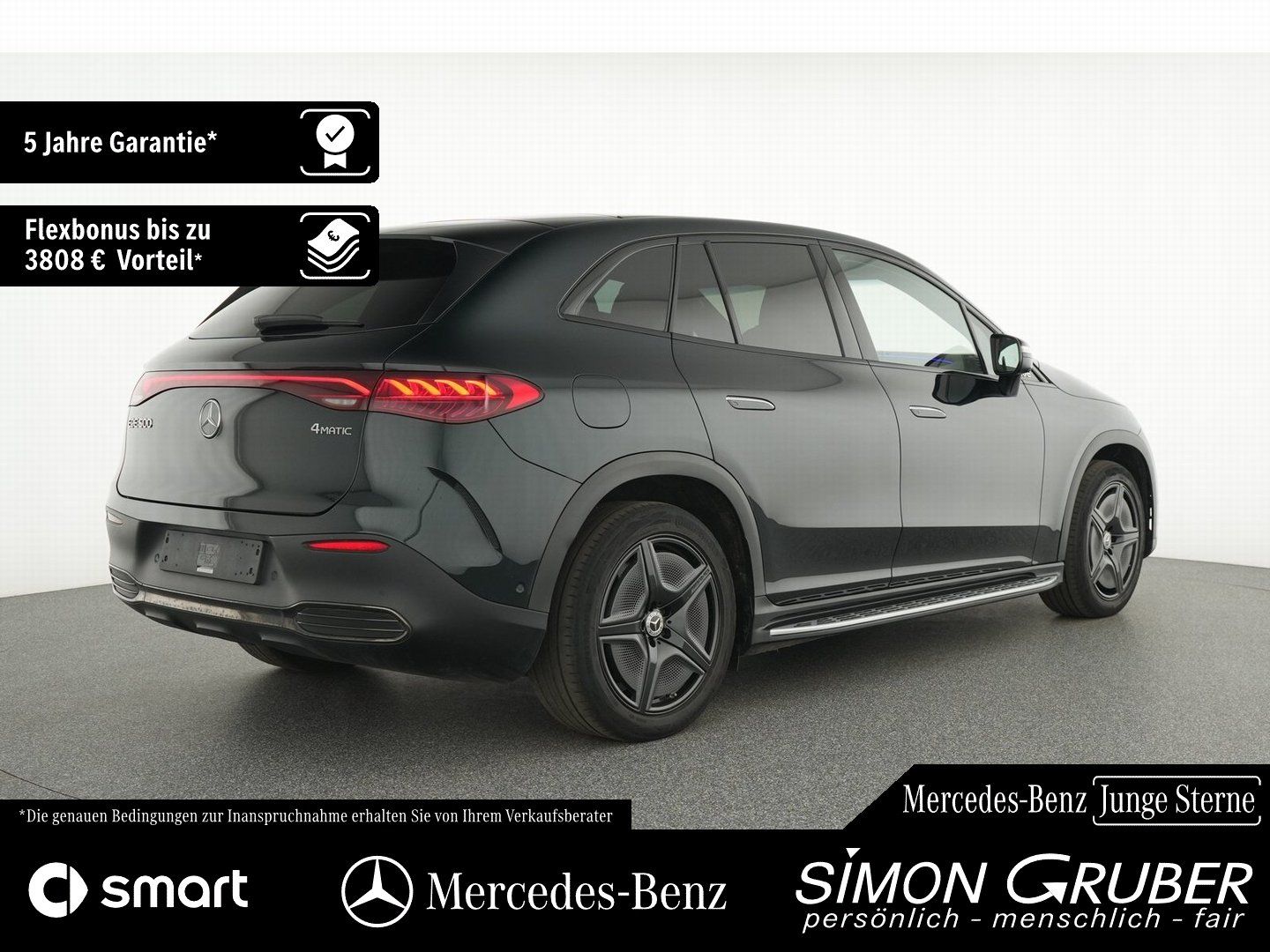 Fahrzeugabbildung Mercedes-Benz EQE 500 4M SUV AMG Carbon Hyper Leder HUD AHK
