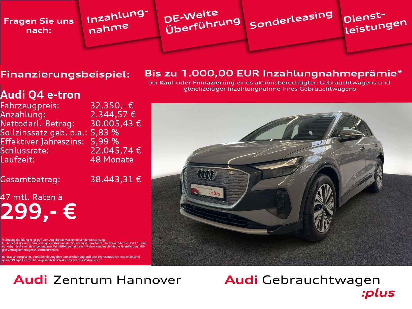 Audi Q4 e-tron 40 LED virtual DAB Navi