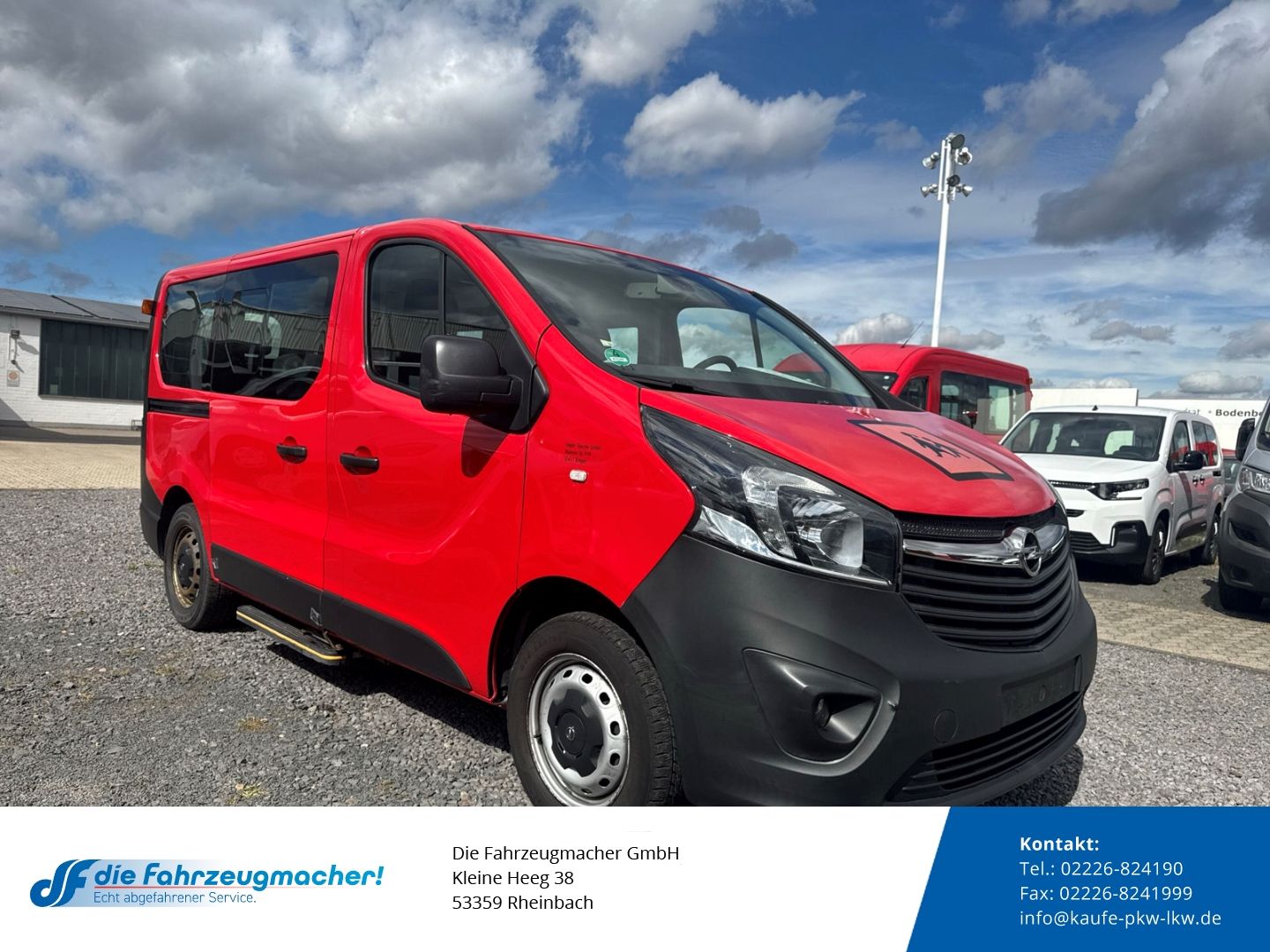 Fahrzeugabbildung Opel Vivaro B Kasten Combi L1H1 2,7t *2453 *EXPORT