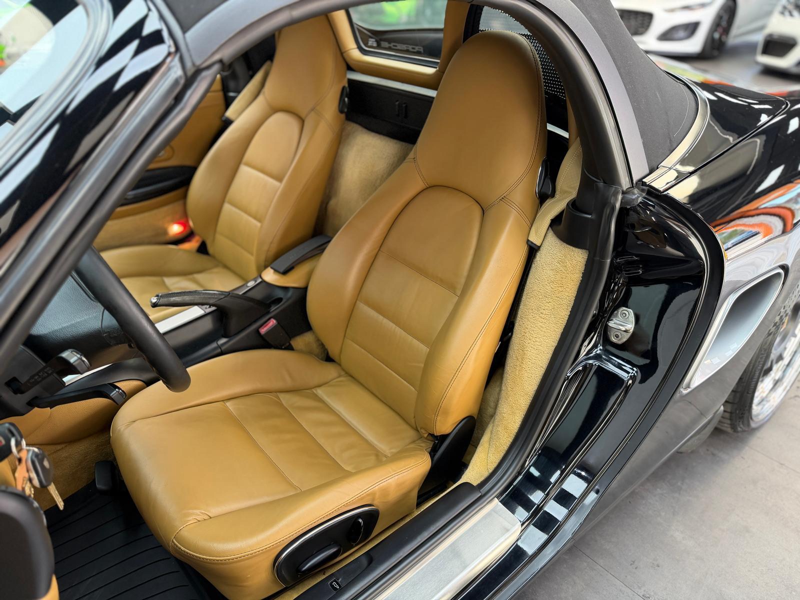 Porsche Boxster 986 2.7 | 220 ch | BVM | Cuir partiel beige | GPS | Régulateur de vitesse | Suspension sport