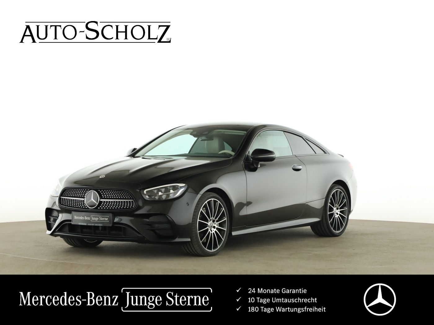 MERCEDES-BENZ E 400 d 4M Coupé AMG+NIGHT+DISTR PLUS+BURMESTER+