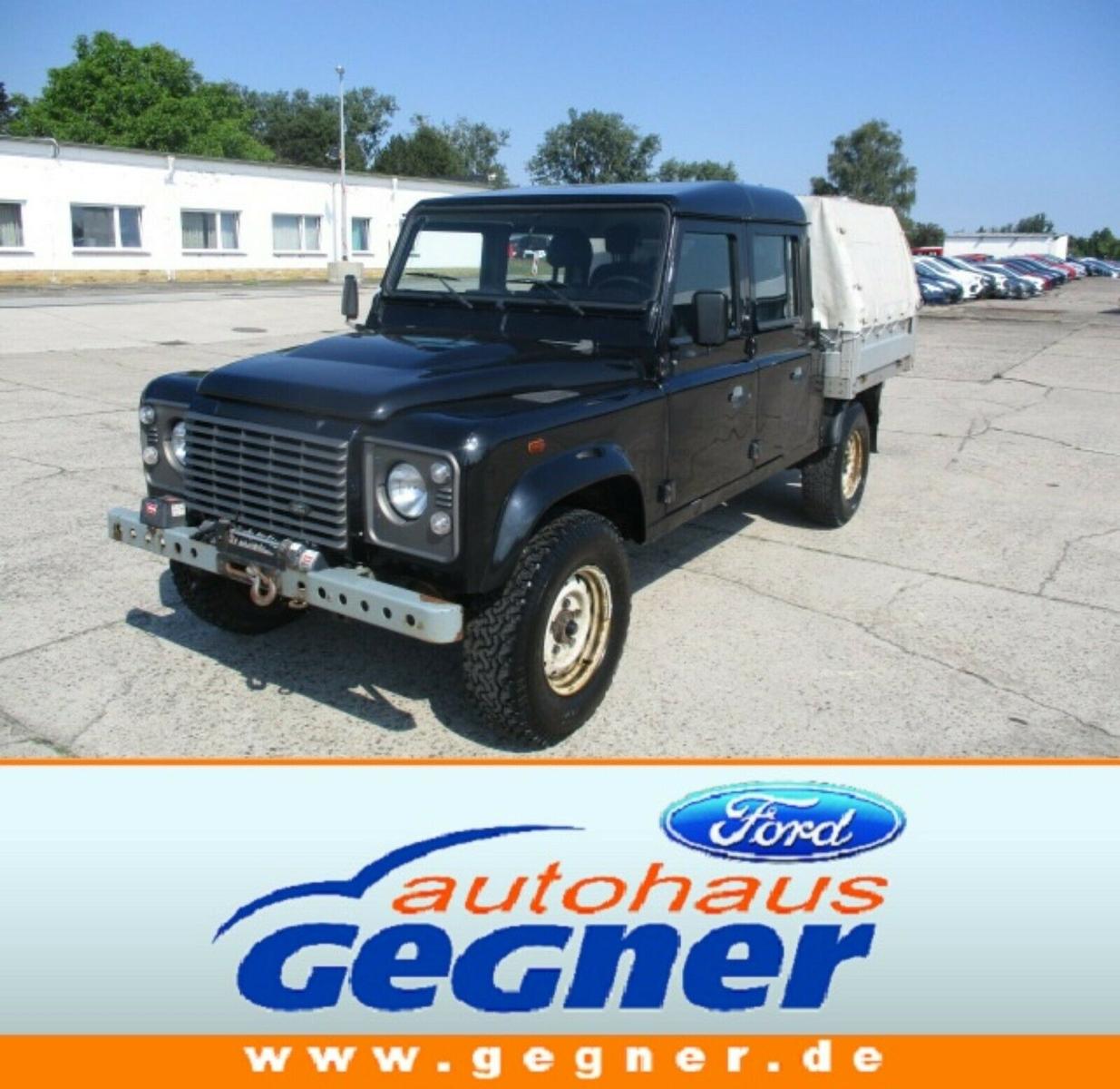 Land Rover Defender S Crew Cab Doka Plane Winde